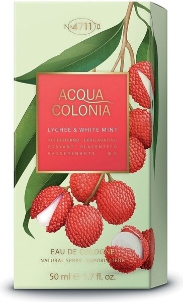эл_4711_acqua colonia edc 50(мж)_exhilarating lychee & mint-# F79001003 .