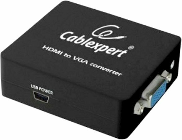 Цифровой конвертер Gembird Cablexpert HDMI-VGA DSC-HDMI-VGA-001