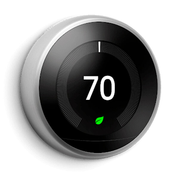 Терморегулятор Nest Learning Thermostat 3.0 STAINLESS STEEL