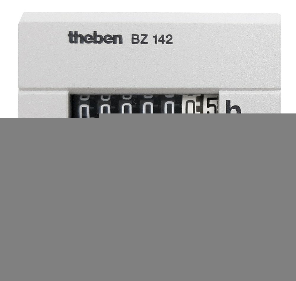 Счетчик часов наработки электромеханический Theben BZ 142-3 10-80V DC