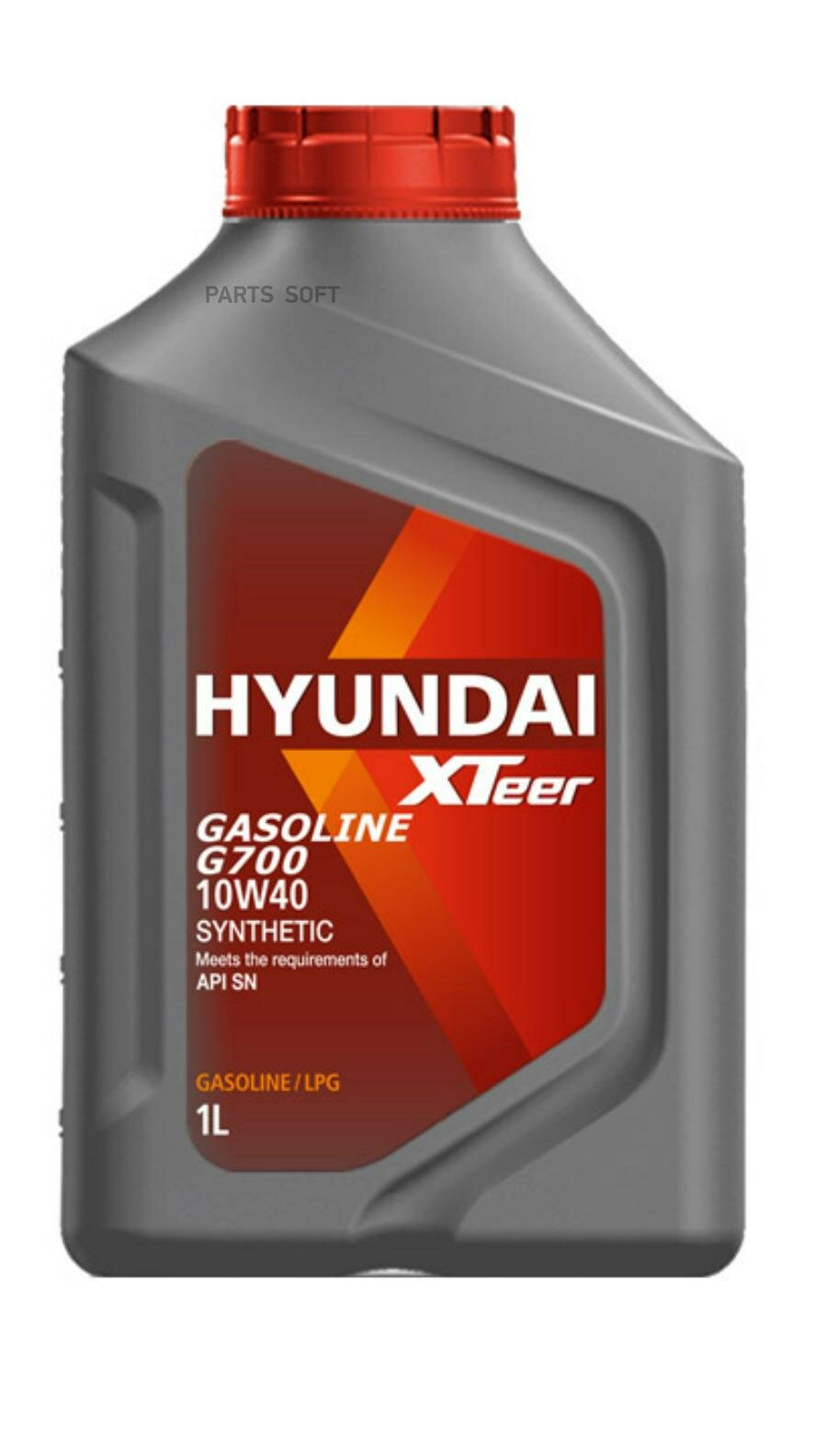 hyundai xteer gasoline g700 10w40 (1l)_масло моторн.! синт.\ api sp