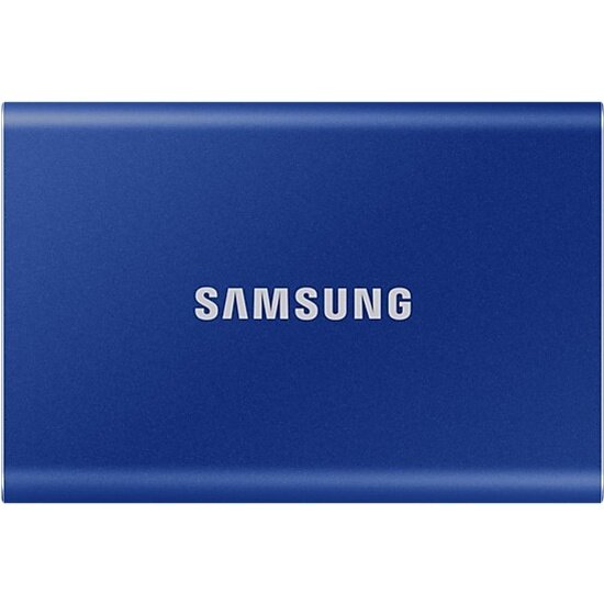Внешний SAMSUNG SSD диск 1.8" T7 Touch 500 Gb USB 3.2 Blue MU-PC500H/WW