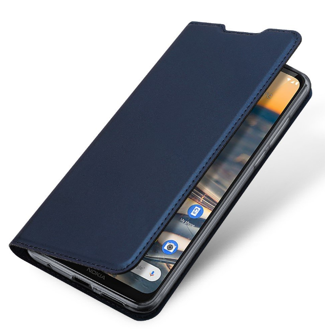 фото Чехол-книжка для Nokia 5.4, DU DU, боковой, синий