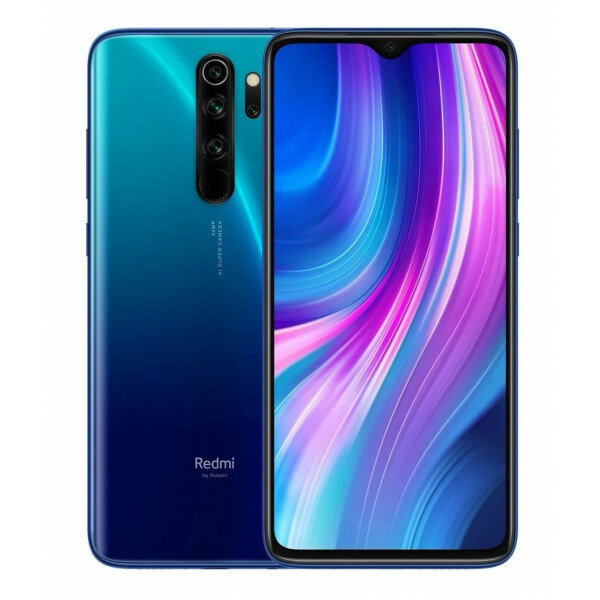 Смартфон Xiaomi Redmi Note 8 Pro 6/64GB (IN) Синий/Blue