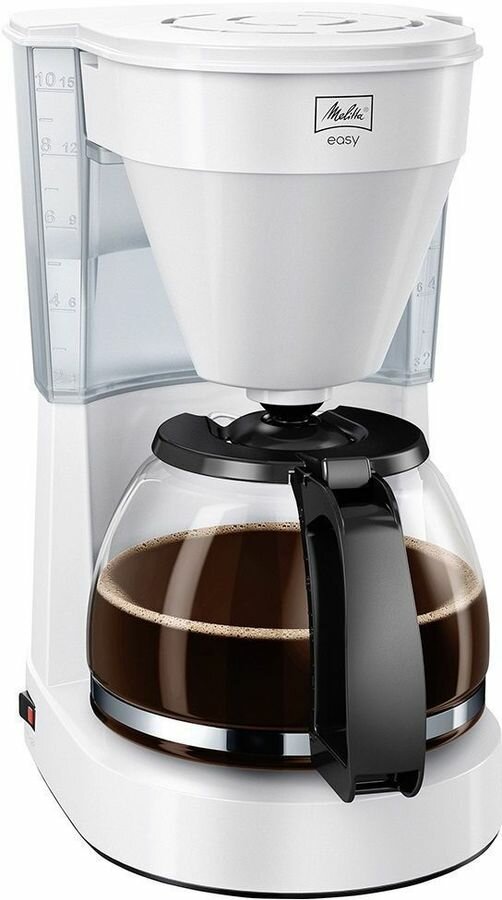 Кофеварка капельная Melitta Easy II 1050Вт белый