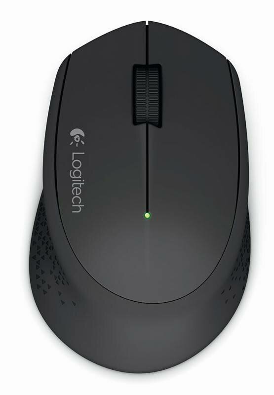 Мышь Logitech M280 черный оптическая (1000dpi) беспроводная USB для ноутбука (2but)