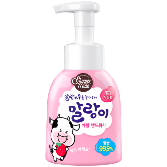 Shower Mate Пенка для рук Bubble Hand Wash Strawberry Milk