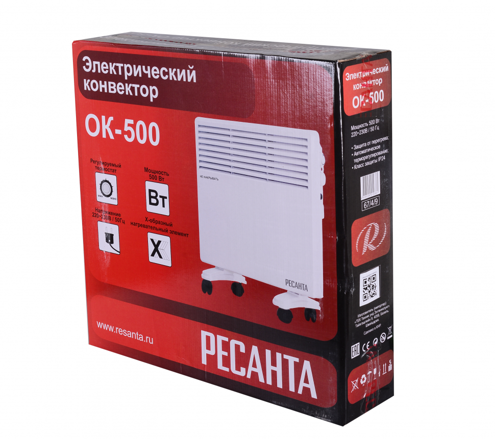 Конвектор РЕСАНТА ОК-500 - фотография № 6