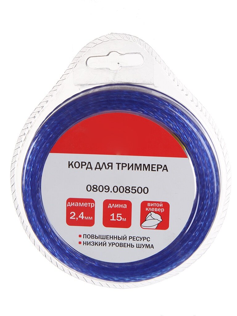 Леска для триммера Elitech 2.4mm x 15m 0809.008500