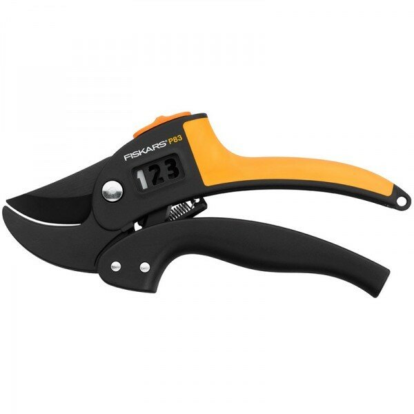 Контактный секатор P83 FISKARS с храповым механизмом PowerStep 1000575 (111670)