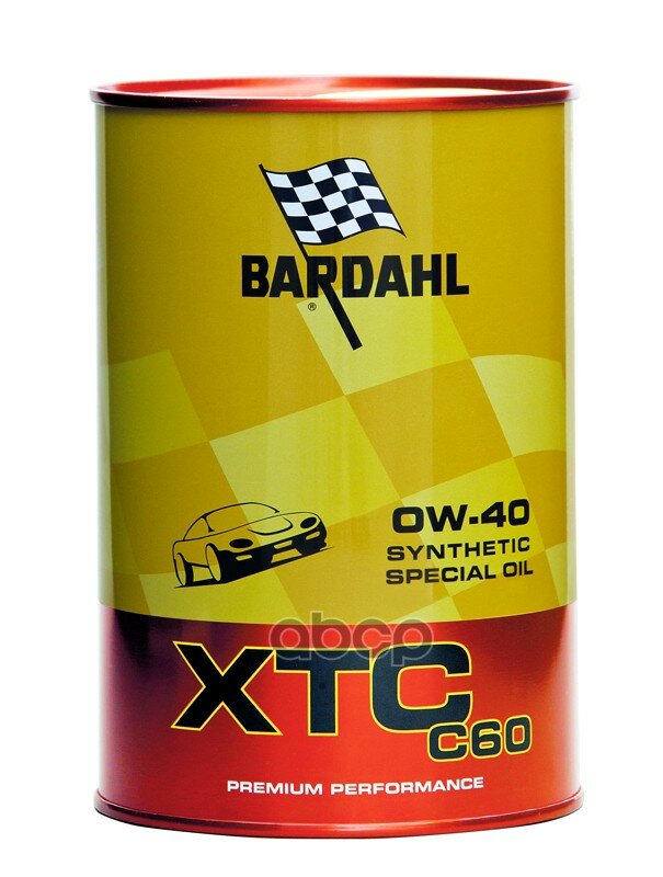 Bardahl Масло Моторное Xtc C60 0w40 1l