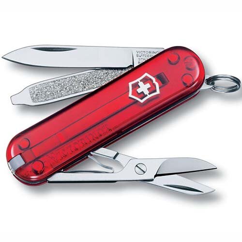 Нож-брелок Classic SD красный Victorinox 0.6223.T GS