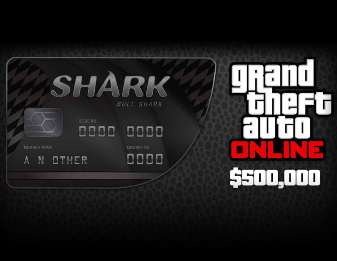 Grand Theft Auto Online : Tiger Shark Cash Card для Windows (электронный ключ)