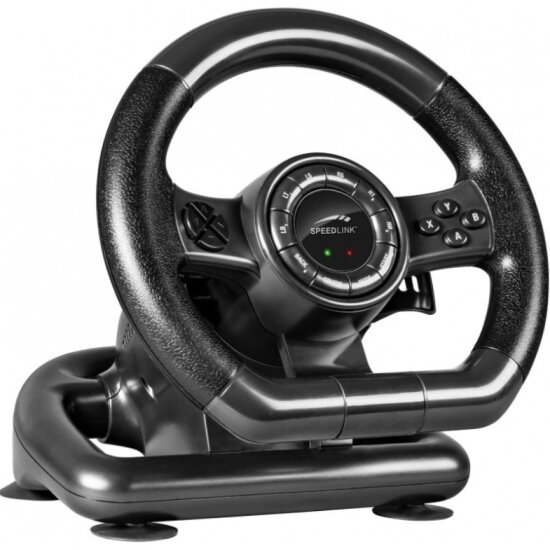  SPEEDLINK Black Bolt Racing Wheel,  (SL-650300-BK)