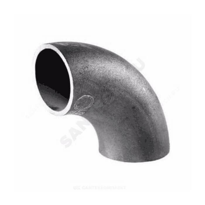 фото Отвод сталь шовный крутоизогнутый 90гр Дн 57х3,2 (Ду 50) под приварку АС