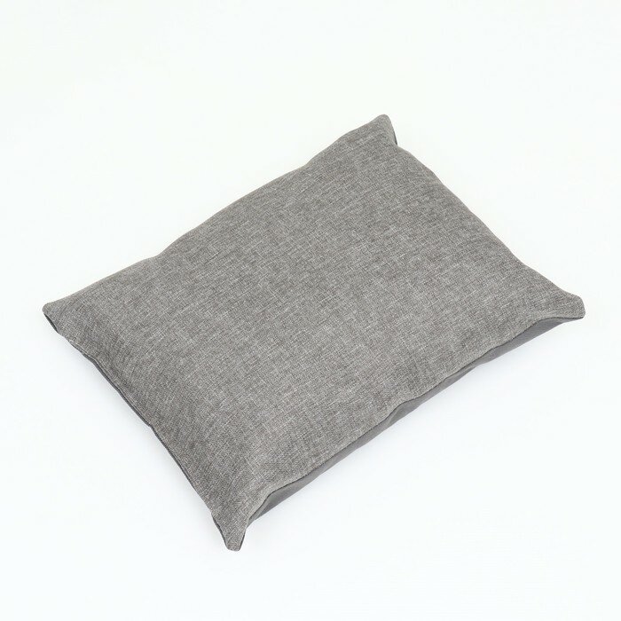 Лежанка со съемной подушкой, рогожка, 45 х 35 х 13 см - фотография № 5