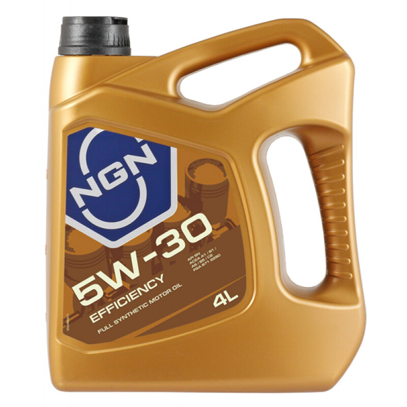 Моторное масло NGN 5W-30 EFFICIENCY SN 4л V172085348