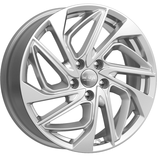 Литые колесные диски КиК (K&K) КС883 (ZV 18_Koleos) 7x18 5x114.3 ET35 D66.1 Серебристый (75066SK)