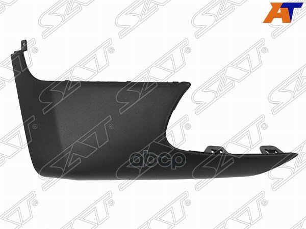 Клык Заднего Бампера Bmw X6 E71 08-14 Lh Sat арт. ST-BMX6-087P-2