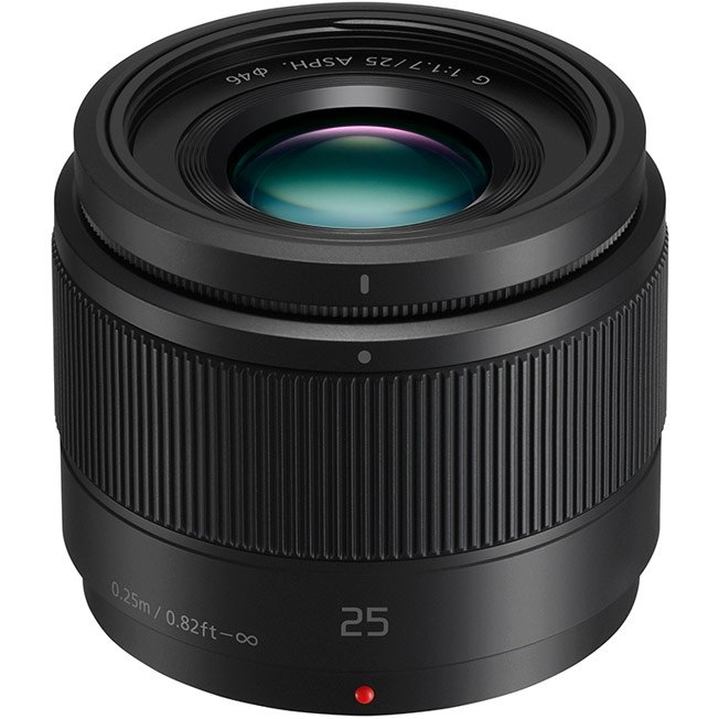 Объектив Panasonic Lumix G 25mm f/1.7 G Aspherical (H-H025ME-K) Black Micro 4/3