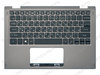 Клавиатура для ноутбука Acer Spin 1 SP111-32N серая топ-панель - изображение