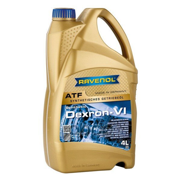 4L Atf Dexron Vi New   Ravenol . 4014835732292