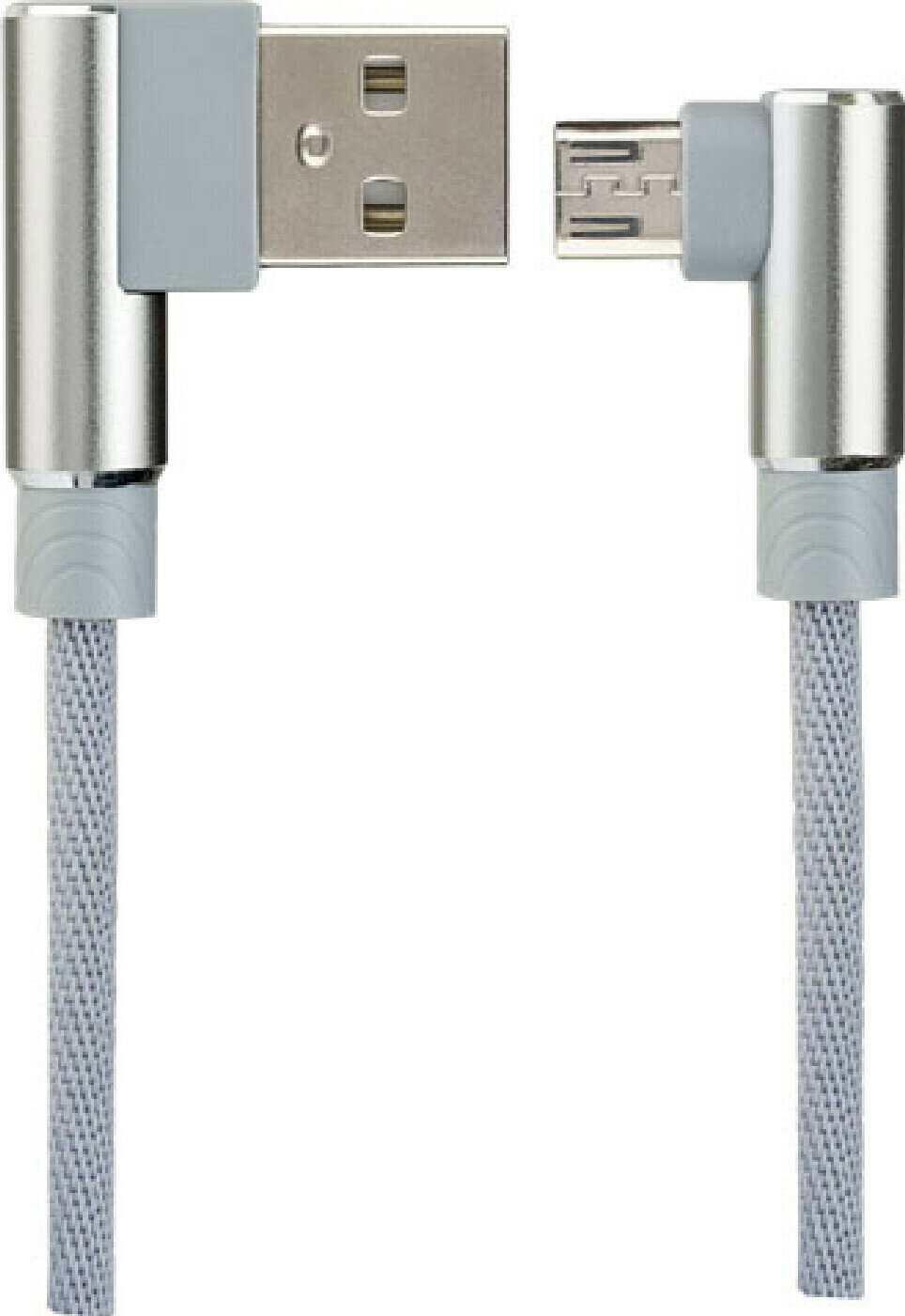 фото Кабель-переходник (адаптер) Мультимедийный кабель Perfeo USB2.0 A вилка - micro USB вилка, серый, длина 1 метр, бокс (U4805)