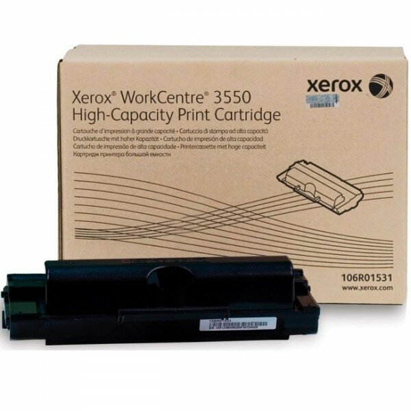 Расходный материал Xerox WC3550 Картридж повышенной емкости (11 000 стр при 5% заполнении) 106R01531
