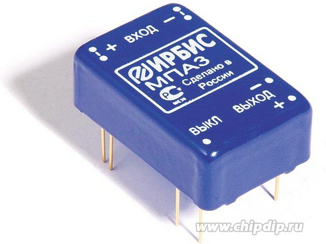 МПА3Б, DC/DC преобразователь, 3Вт, вход 9-18В, выход 6В/500mA