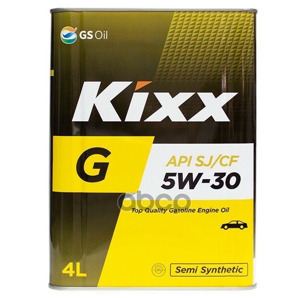 KIXX Масло Моторное Kixx G Sj/Cf 5w-30 4л L531744te1