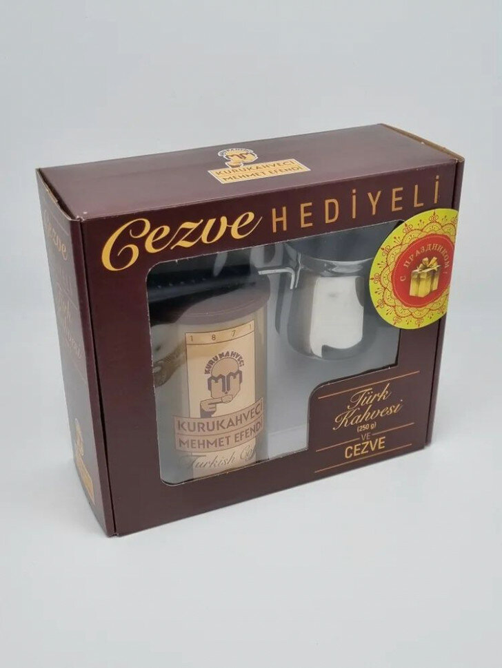 Подарочный набор " Mehmet Efendi" турка и кофе 250гр лучший подарок