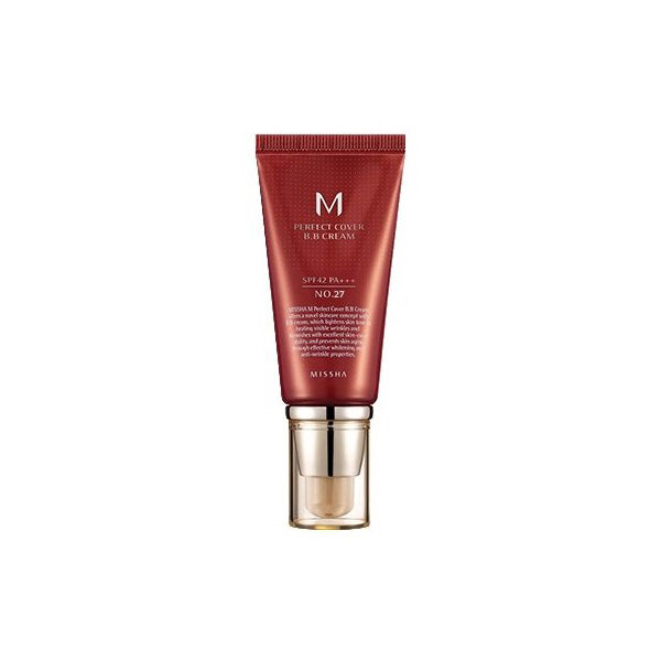 Тональный крем MISSHA M Perfect Cover BB Cream SPF42/PA+++ (No.27/Honey Beige) 50ml