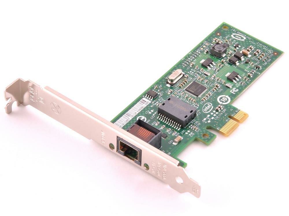 Сетевой адаптер Intel EXPI9301CTBLK Network Card PRO/1000 PT Gigabit Adapter PCI-E-1x OEM