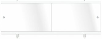 Панель фронтальная для ванны МетаКам "Кварт" белый глянец 148