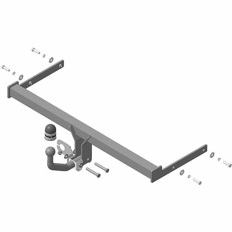 Фаркоп Motodor на Фольксваген Поло Седан 2015-2020, арт:92702-A-2
