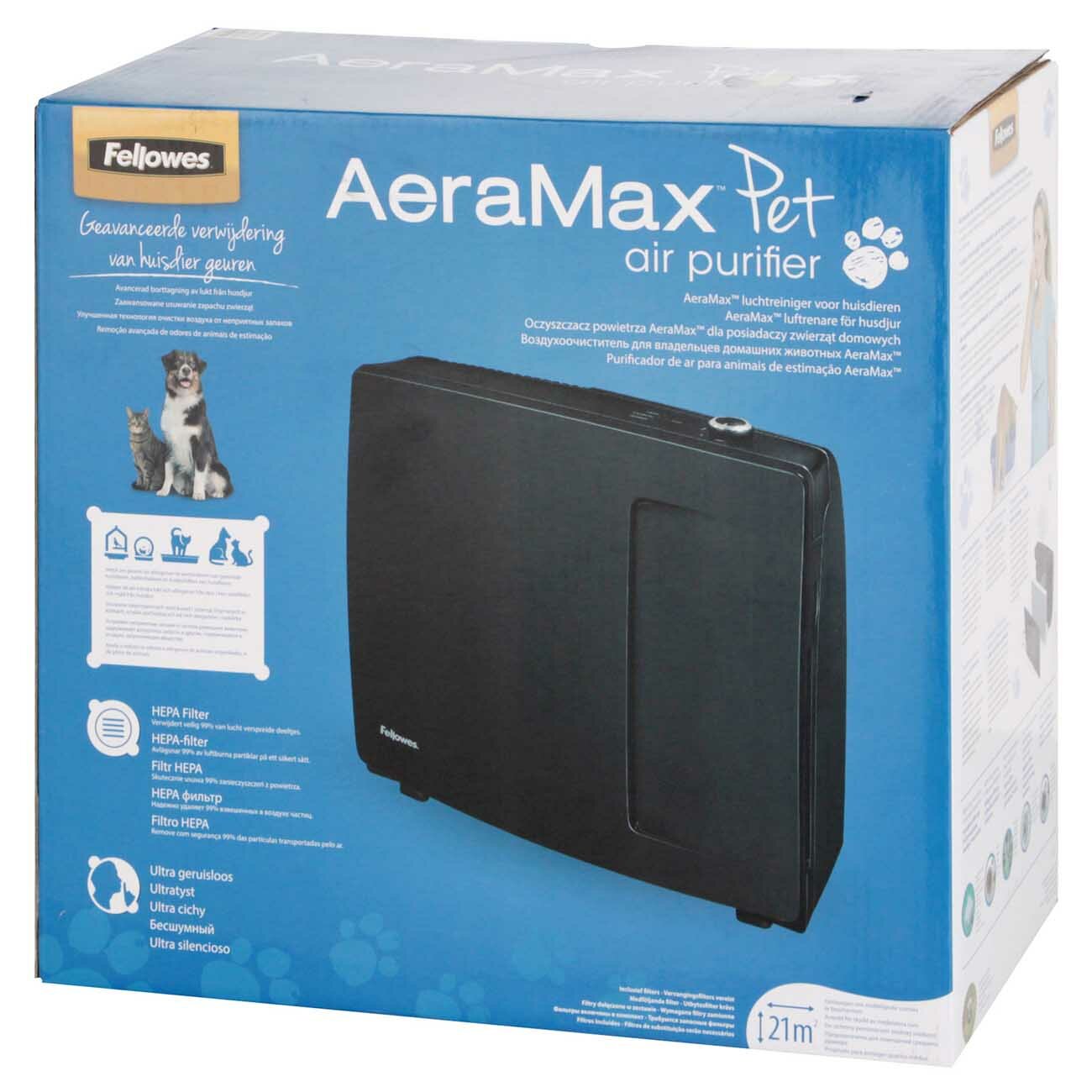 Воздухоочиститель Fellowes AeraMax PT65 Pet (CRC94019) - фотография № 4