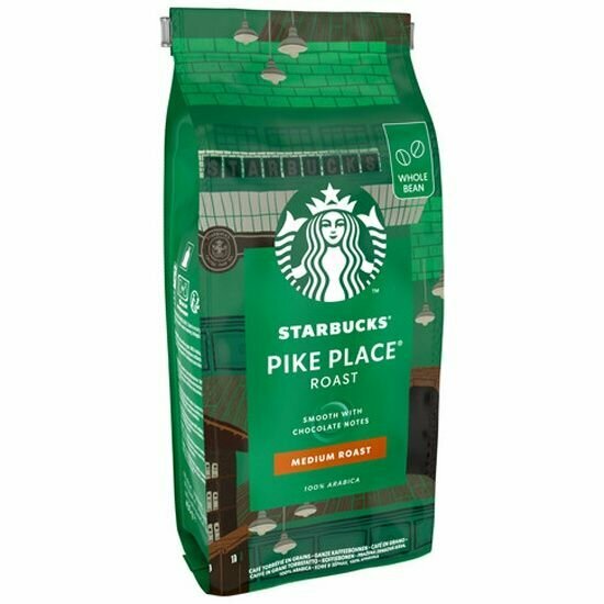 Кофе в зернах Starbucks Pike Place Roast 450г - фотография № 5