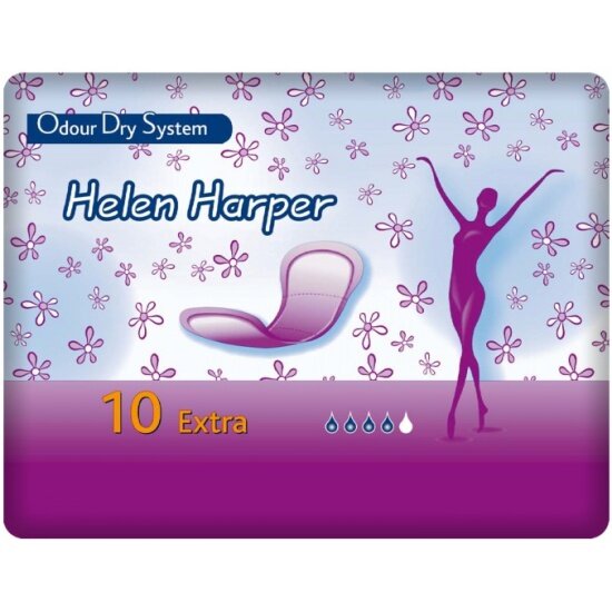 Послеродовые и урологические прокладки HELEN HARPER Microflex Medium, 10шт