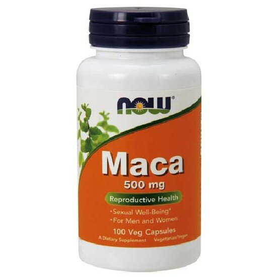 NOW Maca 500 мг, 100 капс.