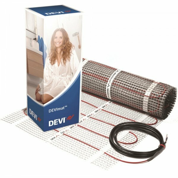 Теплый пол Devi mat DTIF-150 0,5x10 м с гофротрубкой - 5м2