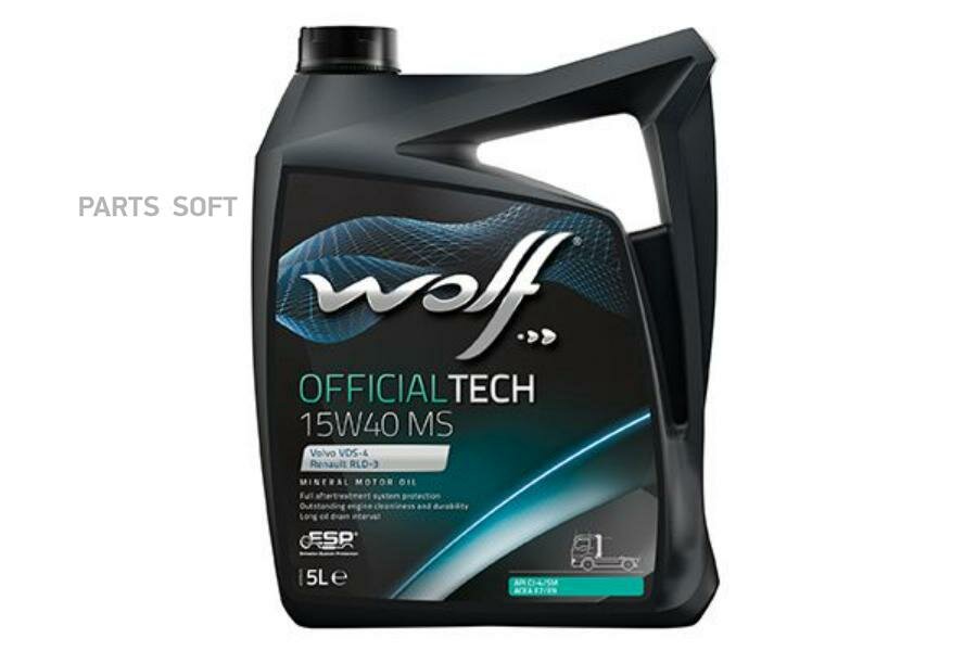 WOLF OIL 8302411 Масо моторное OFFICIALTECH 15W40 MS 5L