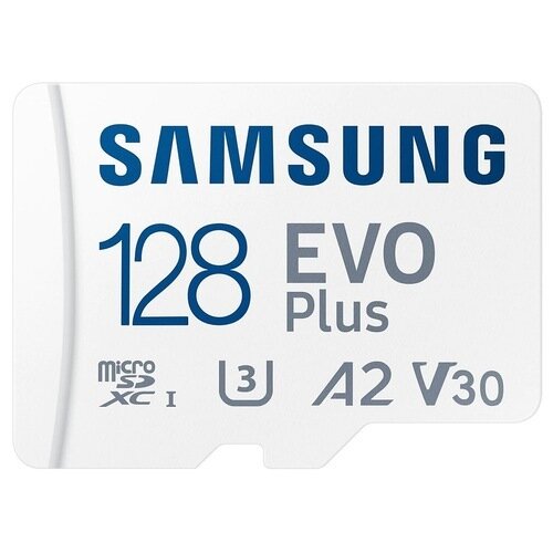 Samsung Карта памяти microSDXC 128GB SAMSUNG EVO PLUS Class 10 UHS-I