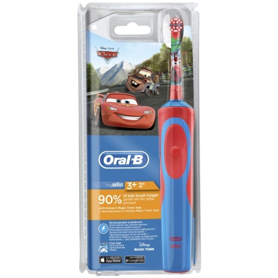 Зубная щётка электрическая ORAL-B D12.513K Cars Kids