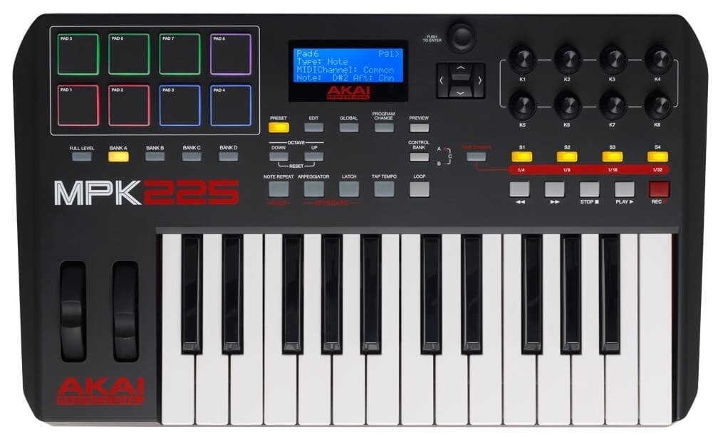 Midi-клавиатура Akai MPK 225