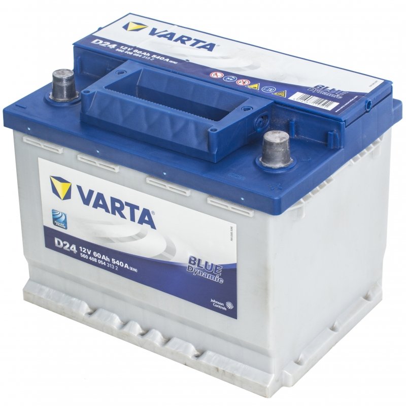 Аккумулятор VARTA D24 Blue Dynamic 560 408 054 обратная полярность 60 Ач