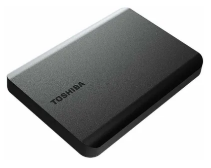 Внешний HDD Toshiba Canvio Basics 1Tb черный (HDTB510EK3AA)