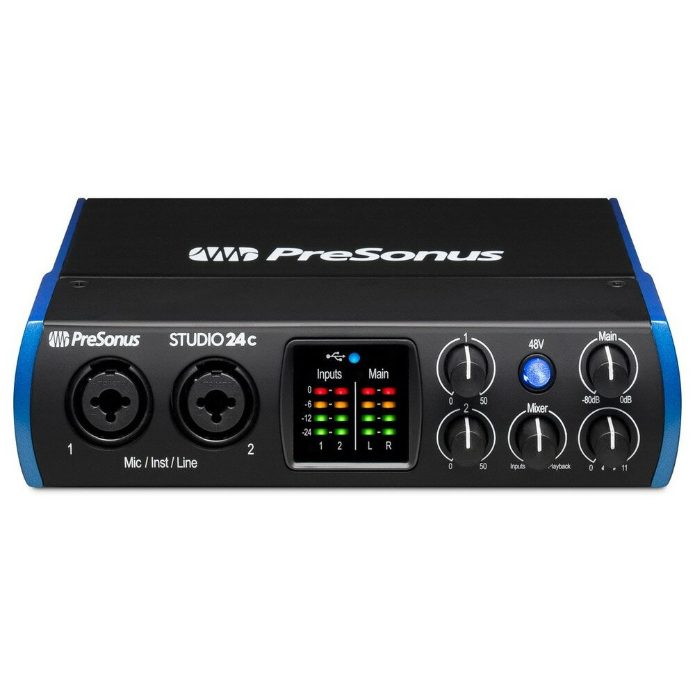 Внешняя звуковая карта с USB PreSonus Studio 24C