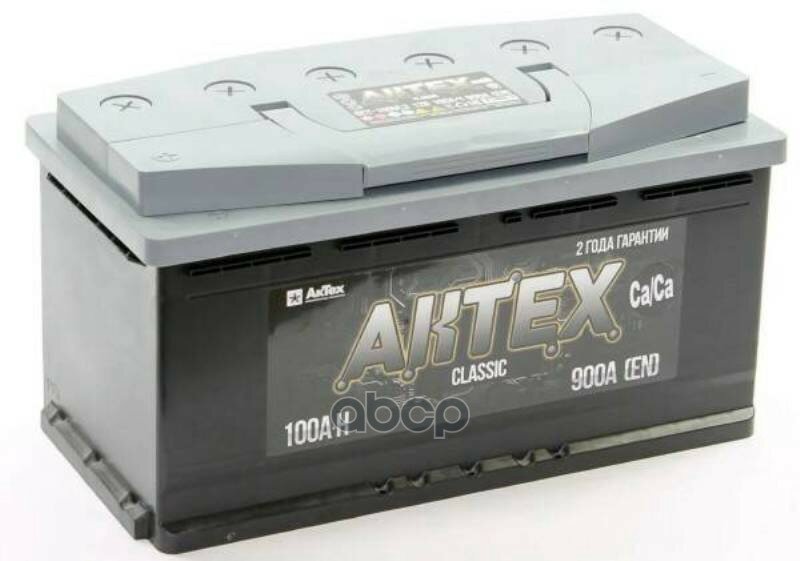 Батарея Аккумуляторная 100а/Ч 900а 12v Прямая Полярн. Стандартные Клеммы. АкТех арт. ATC 100-3-L