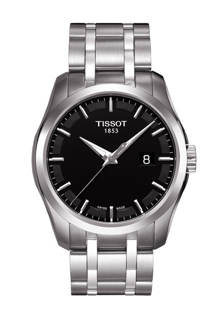 Швейцарские мужские часы Tissot T035.T-Classic.Couturier T035.410.11.051.00