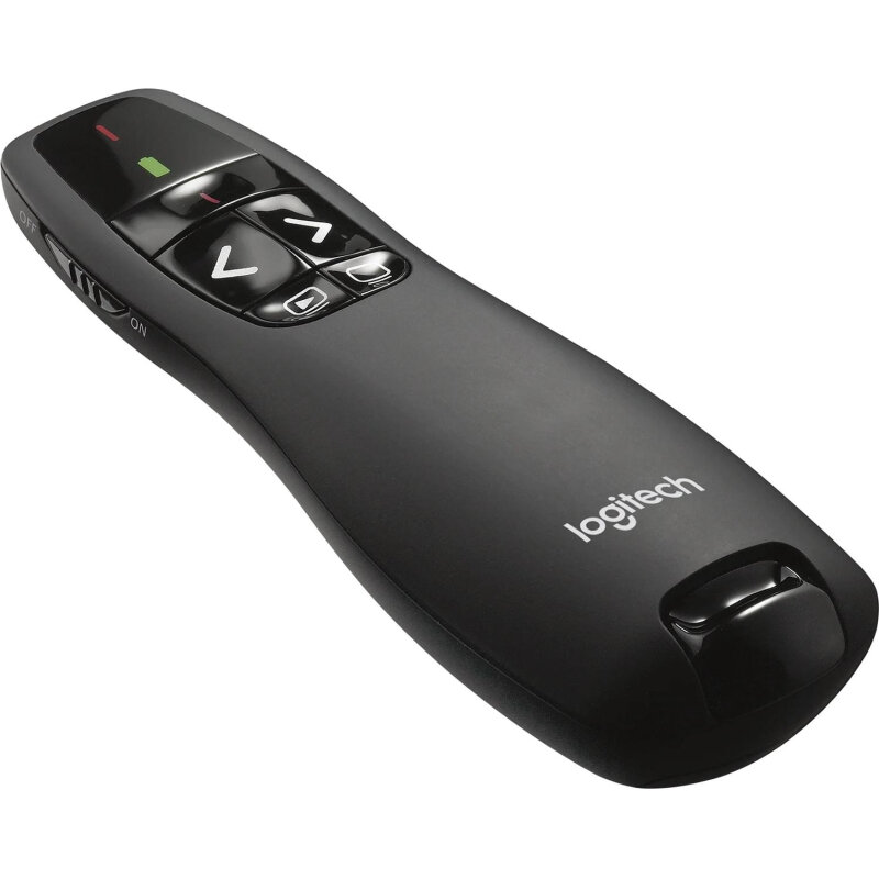 Презентер Logitech ,Wireless Presenter R400 910-001356, 2.4 GHz,(15м)